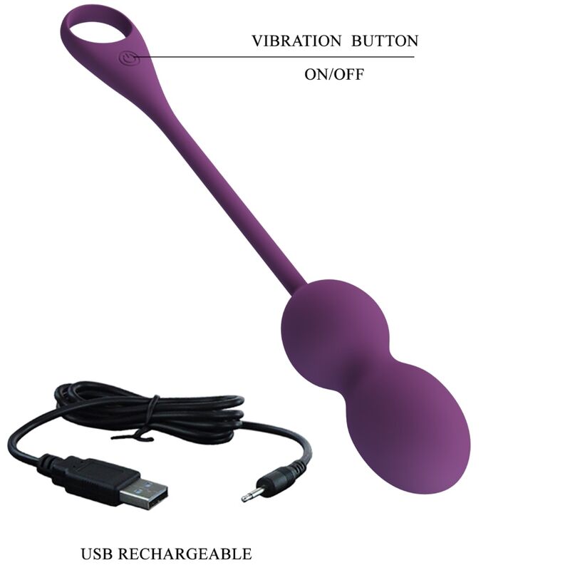 PRETTY LOVE – ELVIRA KEGEL BALLS APP REMOTE CONTROL PURPLE