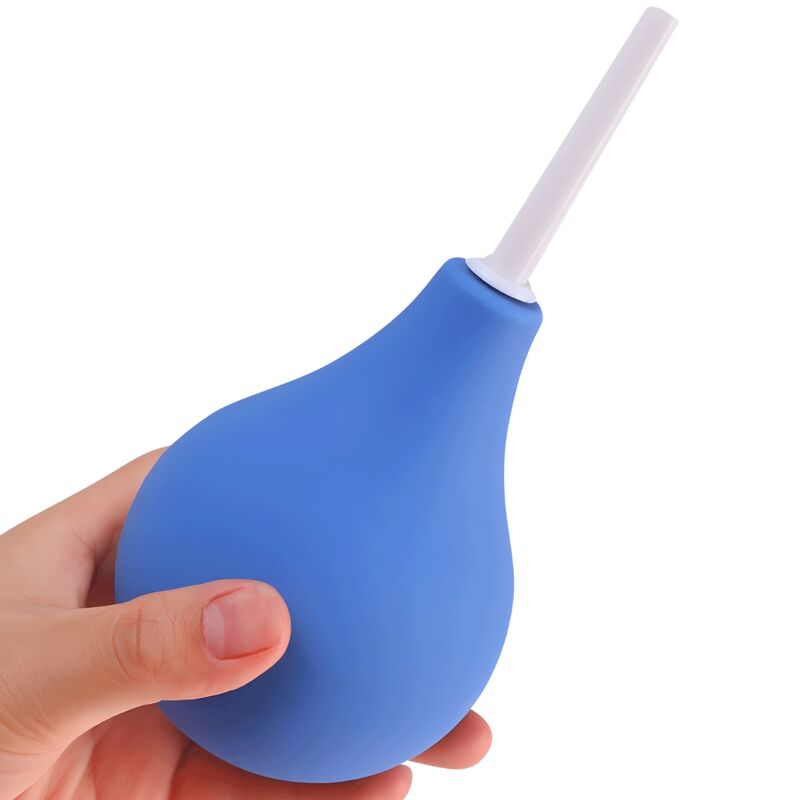 MR PLAY Analdusche – Super Power, hellblau