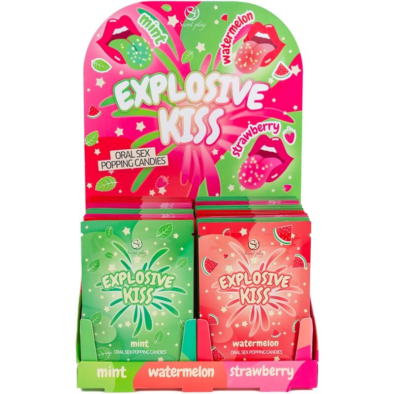 SECRET PLAY – Explosive Bonbons Display, 48 Beutel