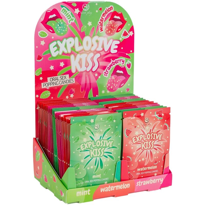 SECRET PLAY – Explosive Bonbons Display, 48 Beutel