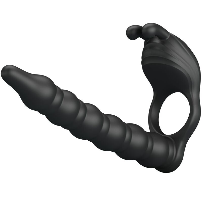 PRETTY LOVE – Blackney Penisring mit Prostata-Vibrator
