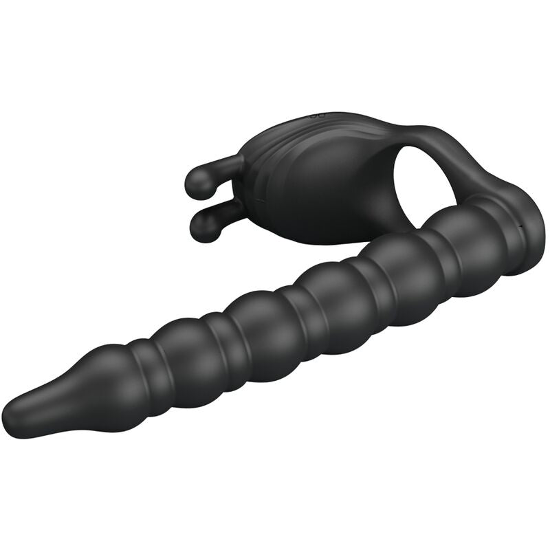 PRETTY LOVE – Blackney Penisring mit Prostata-Vibrator