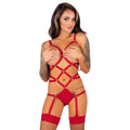 LIVCO CORSETTI FASHION – THIARA LC 20213 ENSEMBLE CORPS + BAS ROUGE