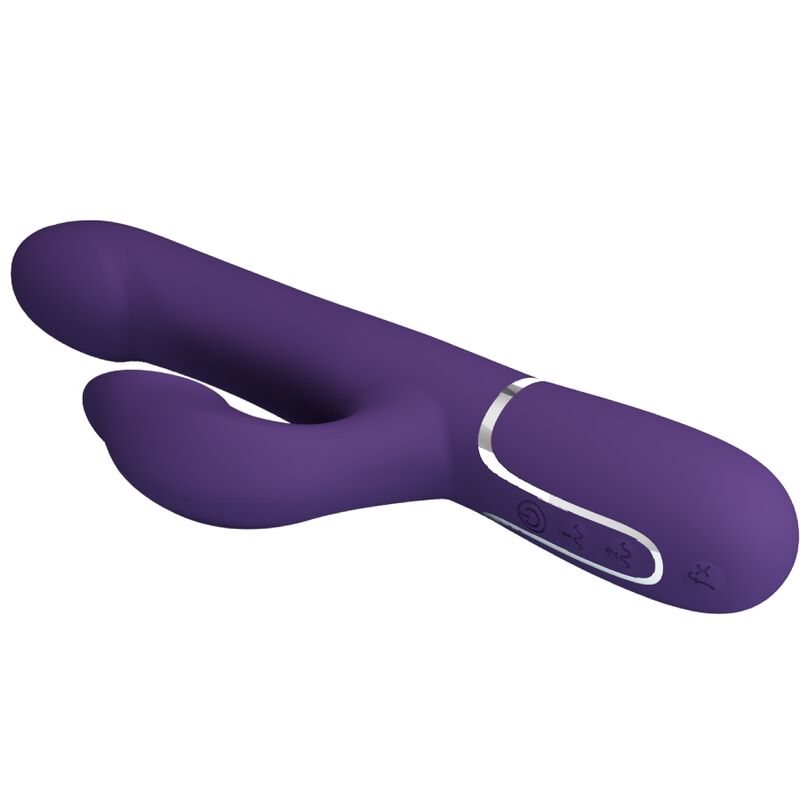 PRETTY LOVE – ZALIN PERLES VIBRATEUR LAPIN 4 EN 1 VIOLET