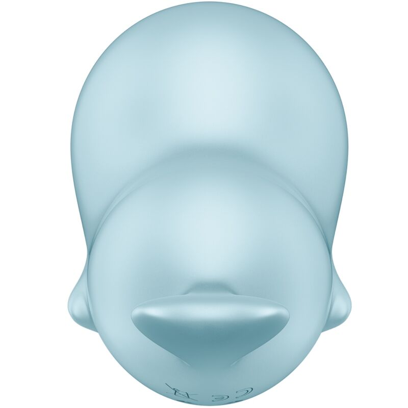 SATISFYER Sassy Seal – Air-Pulse-Stimulator und Vibrator, blau