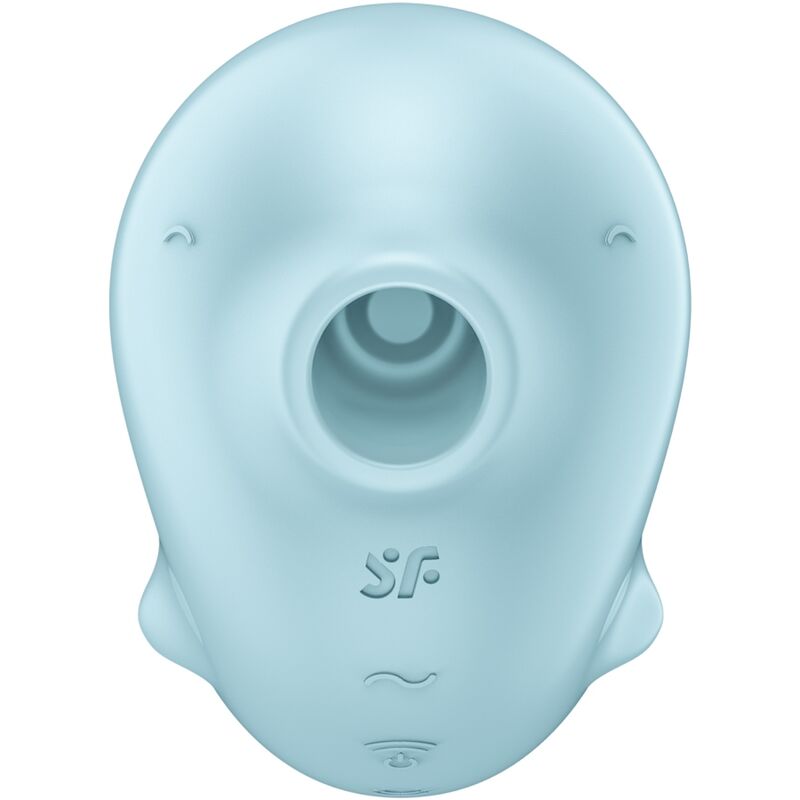 SATISFYER Sassy Seal – Air-Pulse-Stimulator und Vibrator, blau