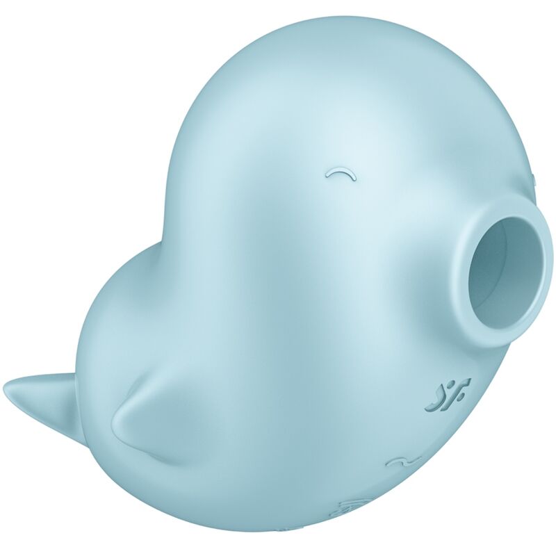 SATISFYER Sassy Seal – Air-Pulse-Stimulator und Vibrator, blau