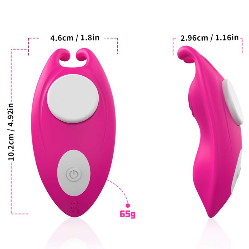 ARMONY Honeybee – Tragbarer Höschenvibrator mit G-Punkt-Stimulation und App, Fuchsia