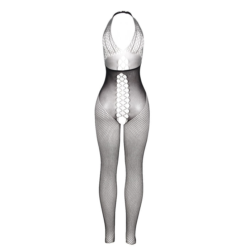 SUBBLIME – 951832 BODYSTOCKING CON SCHIENA APERTA E DETTAGLI INCROCIATI NERO TAGLIA UNICA