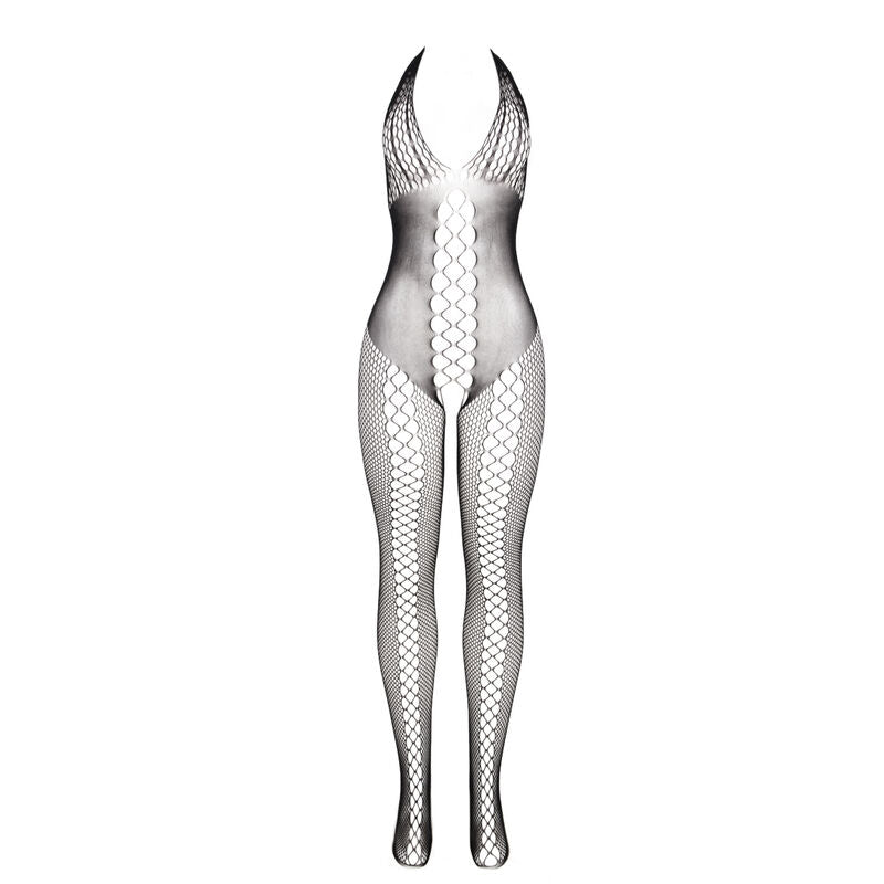 SUBBLIME – 951832 BODYSTOCKING CON SCHIENA APERTA E DETTAGLI INCROCIATI NERO TAGLIA UNICA