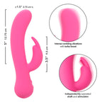 CALEXOTICS – FIRST TIME VIBRATORE CONIGLIO RICARICABILE ROSA