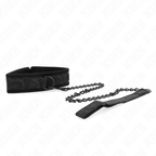 KINK – BASIC MODEL COLLAR WITH LEASH 77 CM MODEL 5 AJUSTABLE 34-54 CM X 5 CM