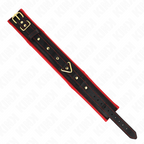 KINK – COLLAR WITH PLAIN FABRIC LEASH ADJUSTABLE 33-48 CM X 5.7 CM