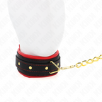 KINK – COLLAR WITH PLAIN FABRIC LEASH ADJUSTABLE 33-48 CM X 5.7 CM