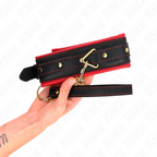 KINK – COLLAR WITH PLAIN FABRIC LEASH ADJUSTABLE 33-48 CM X 5.7 CM