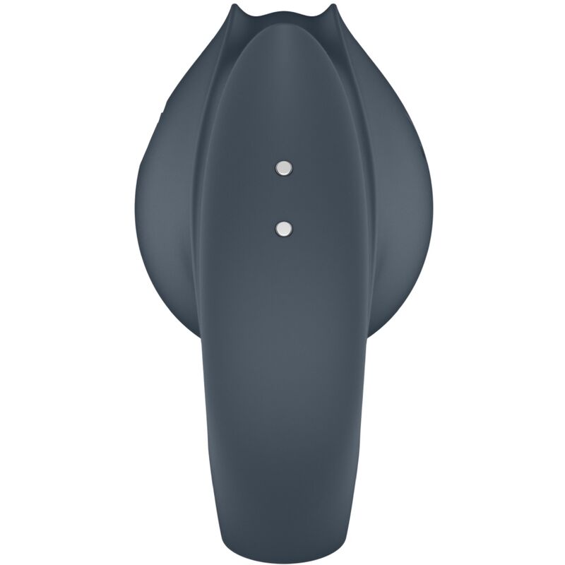 SATISFYER – PERFECT PAIR 2 MULTIVIBRATORE 2 IN 1 ANELLO PER PENE E STIMOLATORE PER DITA GRIGIO