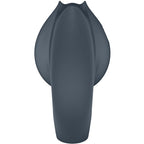 SATISFYER – PERFECT PAIR 2 MULTIVIBRATORE 2 IN 1 ANELLO PER PENE E STIMOLATORE PER DITA GRIGIO