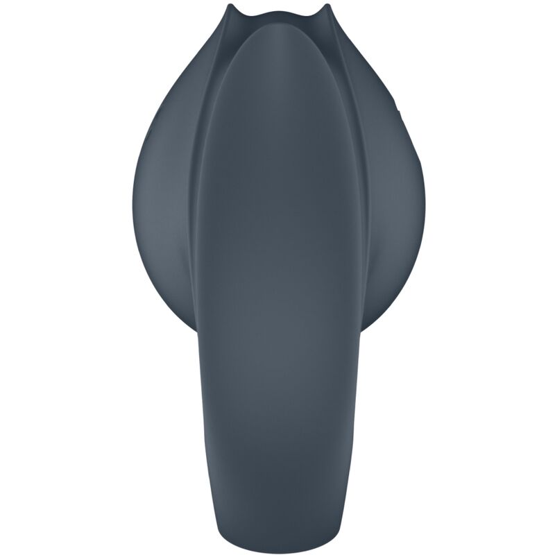 SATISFYER – PERFECT PAIR 2 MULTIVIBRATORE 2 IN 1 ANELLO PER PENE E STIMOLATORE PER DITA GRIGIO