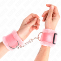 KINK – FURRY LINED WRIST RESTRAINTS ADJUSTABLE 17-31 CM X 7 CM