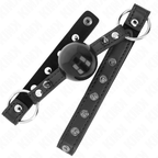Kink – Ballknebel mit Spitzniet und Schnappverschluss, 65 x 2 cm