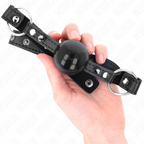 Kink – Ballknebel mit Spitzniet und Schnappverschluss, 65 x 2 cm