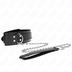 KINK – COLLIER AVEC BRACELET 65 CM BOUCLES ARGENT RÉGLABLES 33-46 CM X 5,5 CM