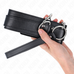KINK – COLLIER AVEC BRACELET 65 CM BOUCLES ARGENT RÉGLABLES 33-46 CM X 5,5 CM