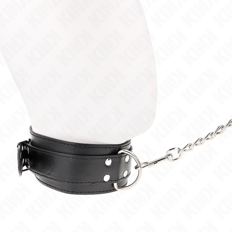 KINK – COLLIER AVEC BRACELET 65 CM BOUCLES ARGENT RÉGLABLES 33-46 CM X 5,5 CM