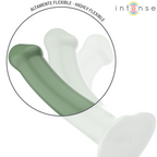 INTENSE – BECCA VIBRATOR WITH SUCTION CUP 10 VIBRATIONS GREEN REMOTE CONTROL