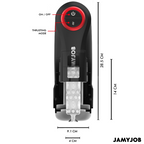 JAMYJOB – GRAVITY AUTOMATIC VAGINA MASTURBATOR 5 THRUSTING MODES AND SOUND EFFECT