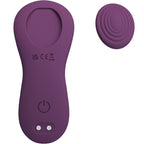 PRETTY LOVE – MANE LAY ON CLITORIDE MASSAGGIATORE 10 VIBRAZIONI TELECOMANDO VIOLA