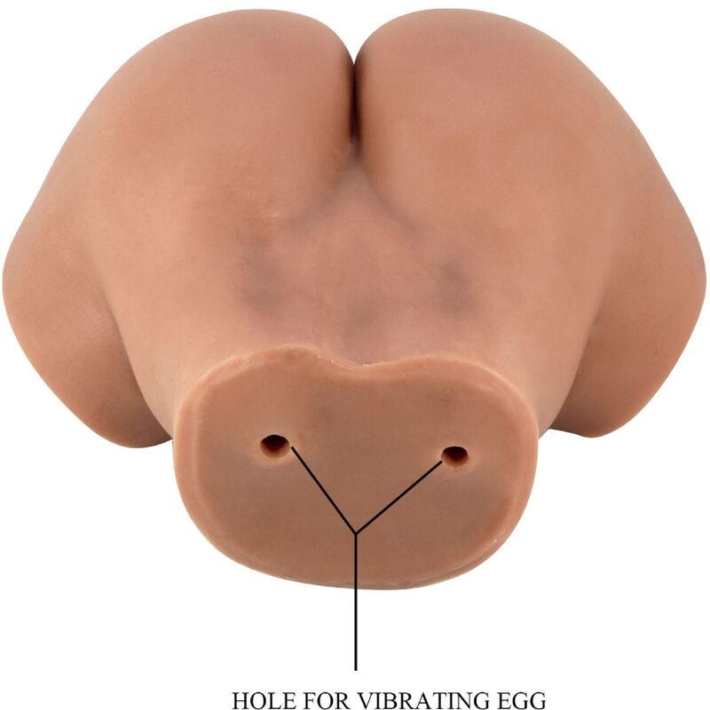 CRAZY BULL – HAILEY VIBRATOR BUTT WITH REALISTIC VAGINA AND ANUS CONTROL REMOTO