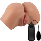 CRAZY BULL – HAILEY VIBRATOR BUTT WITH REALISTIC VAGINA AND ANUS CONTROL REMOTO