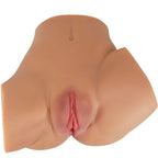 CRAZY BULL – VIBRATORE EMILIA ASS CON VAGINA E ANO REALISTICI, TELECOMANDO IN CARNE