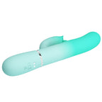 PRETTY LOVE – GIGI MULTIFUNCTION RABBIT VIBRATOR AQUA GREEN