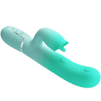 PRETTY LOVE – GIGI MULTIFUNCTION RABBIT VIBRATOR AQUA GREEN