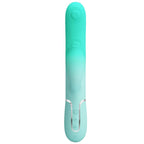 PRETTY LOVE – GIGI MULTIFUNCTION RABBIT VIBRATOR AQUA GREEN