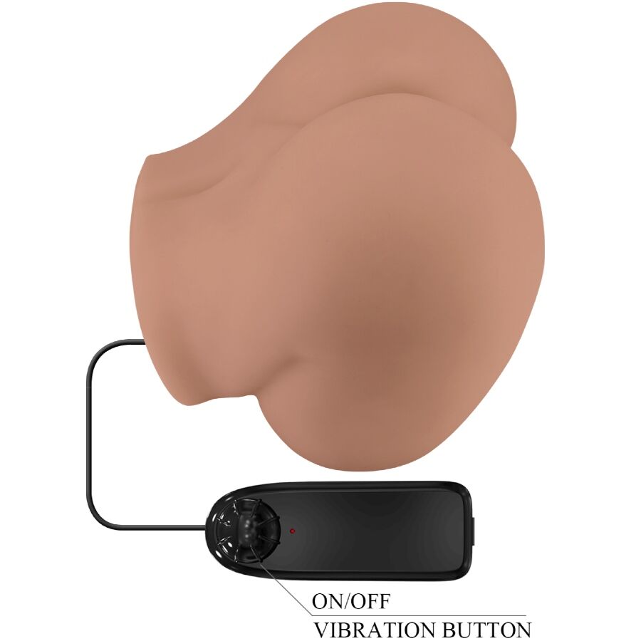CRAZY BULL – Bernace Po-Masturbator mit Vagina, Anus und Vibration