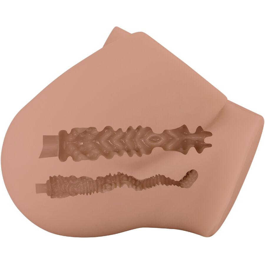 CRAZY BULL – Bernace Po-Masturbator mit Vagina, Anus und Vibration
