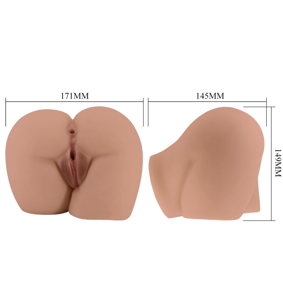 CRAZY BULL – Bernace Po-Masturbator mit Vagina, Anus und Vibration