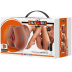 CRAZY BULL – Bernace Po-Masturbator mit Vagina, Anus und Vibration