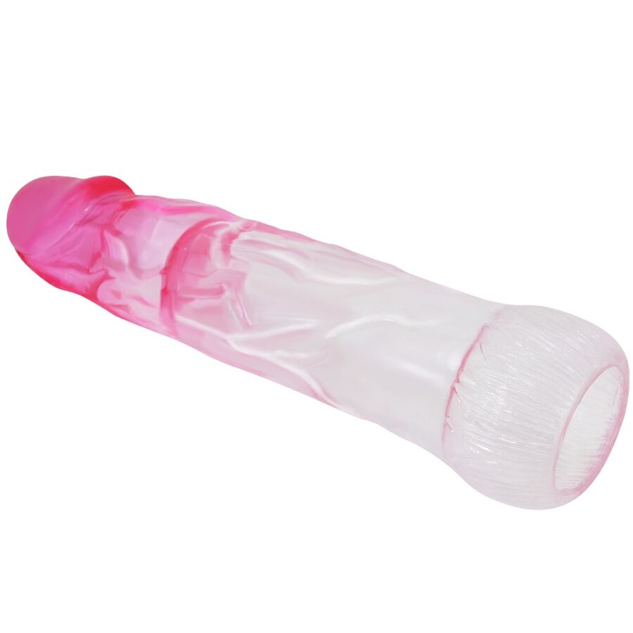PRETTY LOVE – Neron Penisvergrösserungshülse, 6 cm, Rosa