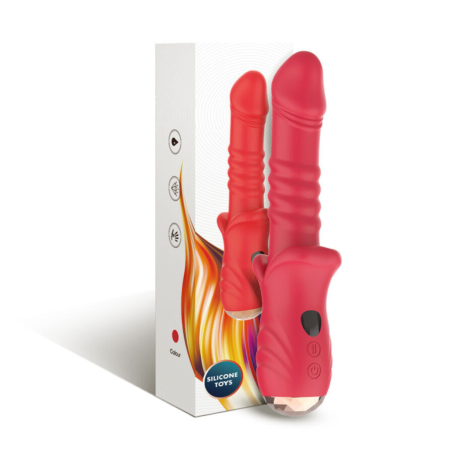 ARMONY – A-Punkt-Stimulator-Vibratordildo, Rot