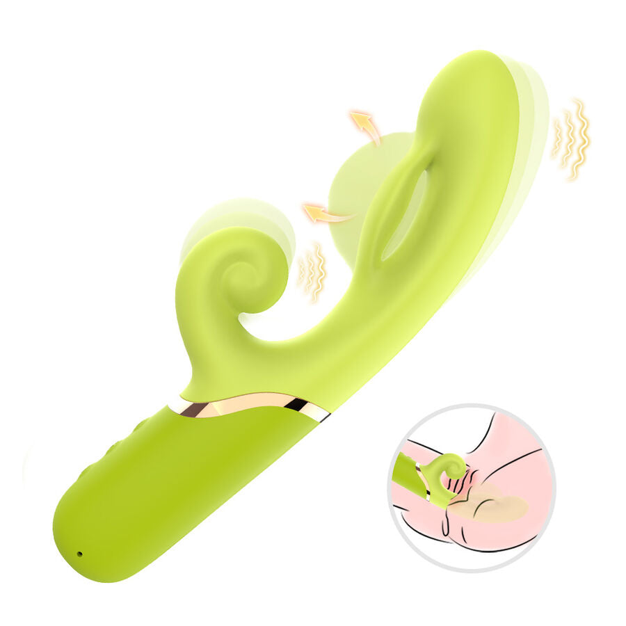 ARMONY – Aufblasbarer A-Punkt-Stimulator-Vibrator, Grün