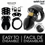ADDICTED TOYS LOCKED Chastity Depths – Peniskäfig, 7,5 cm