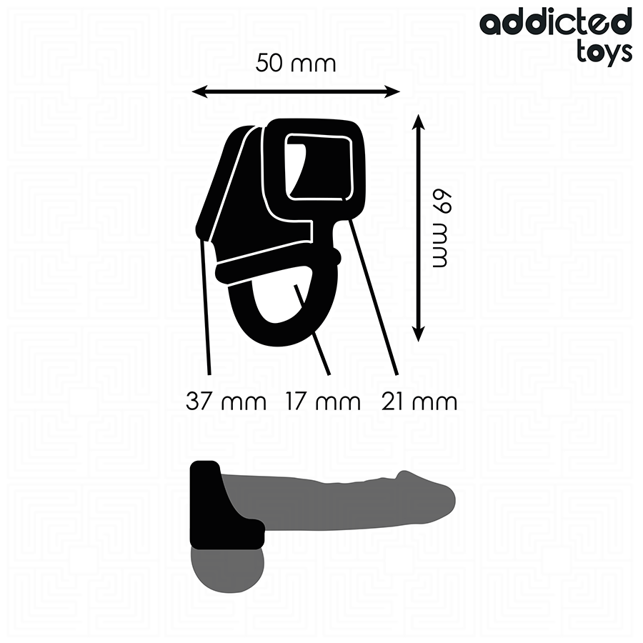 ADDICTED TOYS – ANELLO PER GABBIA PER PENE