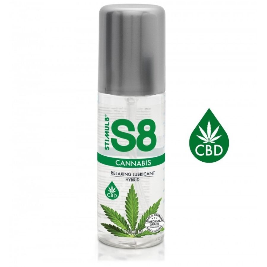 STIMUL8 – LUBRIFIANT HYBRIDE AU CANNABIS S8 ML