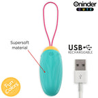 ONINDER CUTE – UOVO VIBRANTE LOVE PLEASURE – GEMME ROTANTI IN SILICONE – APP GLOBALE GRATUITA