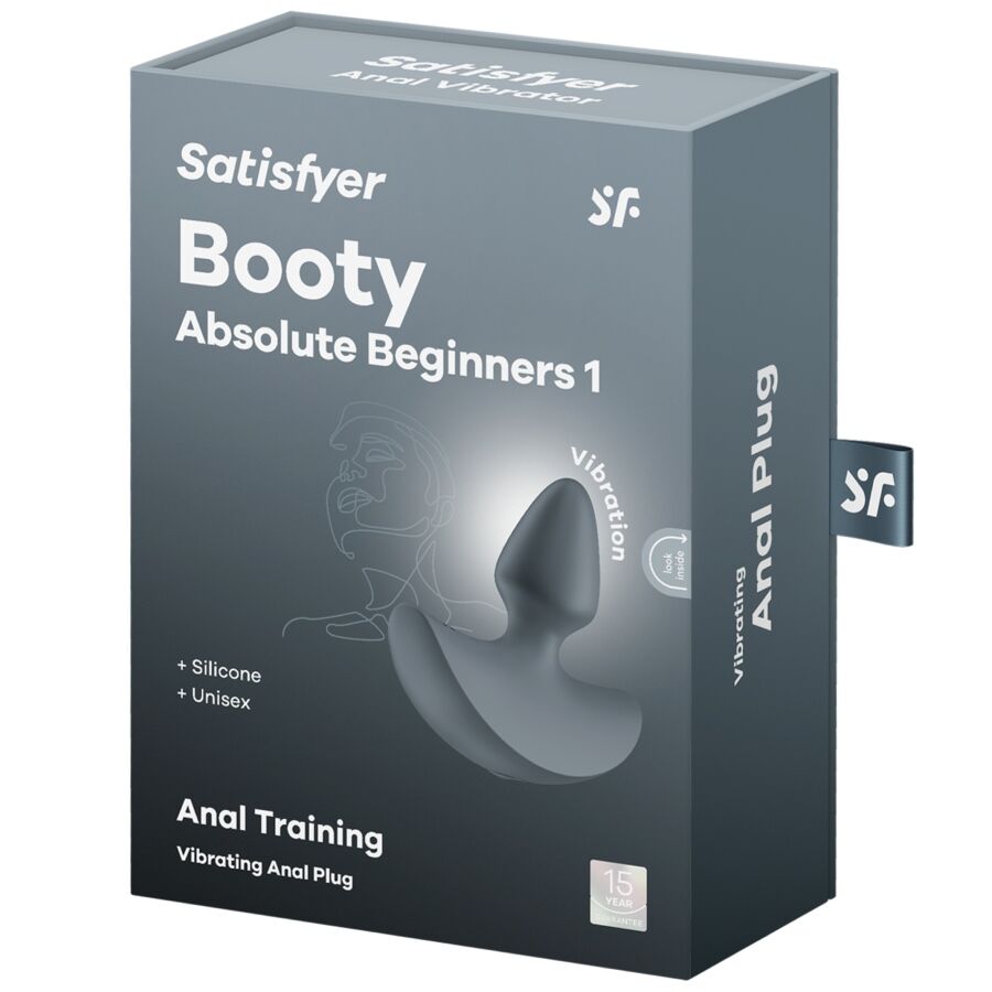 SATISFYER Booty Absolute Beginners 1 – Analvibrator für Einsteiger