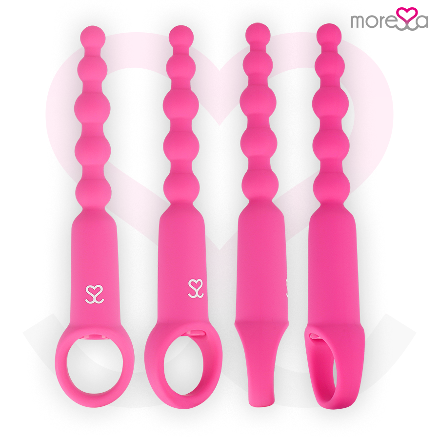 Moressa – Ronie Analperlen-Vibrator mit Fernbedienung, Rosa